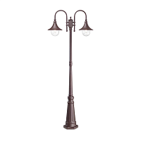 Купить Садово-парковый светильник Ideal Lux Cima PT2 Coffee 246840 в Туле