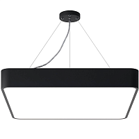Купить Подвесной светодиодный cветильник Geometria ЭРА Quadro SPO-163-B-40K-050 50Вт 4000К черный Б0050587 в Туле