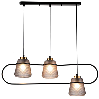 Купить Подвесной светильник Indigo Astratto 11016/3P Black V000158 в Туле