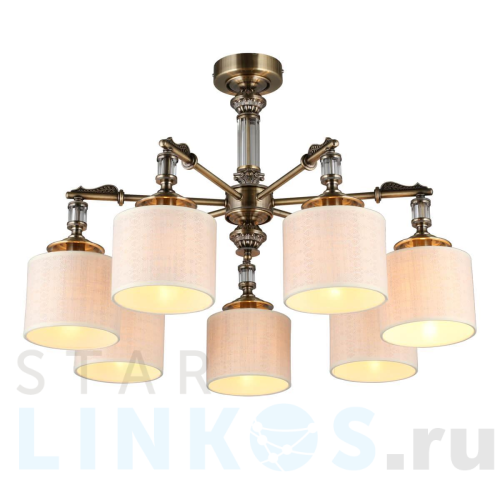 Купить Потолочная люстра Omnilux Rovigo OML-64307-07 за 26 290 руб. в Туле Купить с доставкой Потолочная люстра Omnilux Rovigo OML-64307-07 в Туле