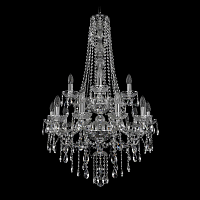 Купить Подвесная люстра Bohemia Ivele 1415/10+5/220/h-102/2d Ni в Туле