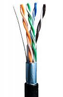 Купить Кабель для компьютерных сетей CADENA FTP4-CAT5e (24 AWG) медный, внешний, черный, 305 м в Туле