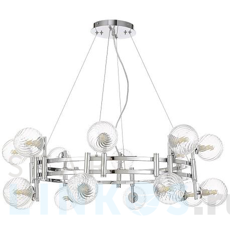 Купить Подвесная люстра Crystal Lux Luxury SP16 Chrome за 40 900 руб. в Туле фото 2 Купить с доставкой Подвесная люстра Crystal Lux Luxury SP16 Chrome в Туле фото 2