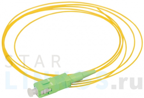 Купить Шнур оптический монтажный (пигтейл) SC/APC, SM buffer, 1,5 м за 94 руб. в Туле Купить с доставкой Шнур оптический монтажный (пигтейл) SC/APC, SM buffer, 1,5 м в Туле