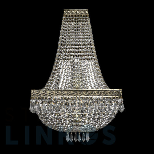 Купить Настенный светильник Bohemia Ivele 19272B/H2/35IV GB за 24 306 руб. в Туле Купить с доставкой Настенный светильник Bohemia Ivele 19272B/H2/35IV GB в Туле