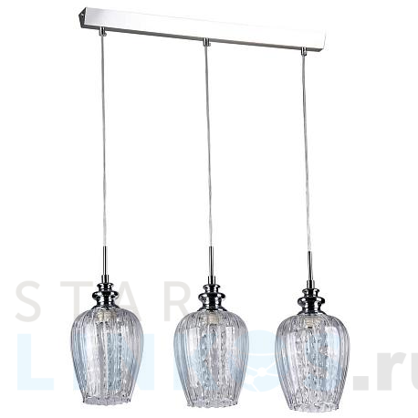 Купить Подвесной светильник Maytoni Blues MOD044-PL-03-N за 12 890 руб. в Туле фото 2 Купить с доставкой Подвесной светильник Maytoni Blues MOD044-PL-03-N в Туле фото 2