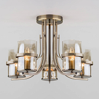 Купить Потолочная люстра Eurosvet 60085/5 античная бронза в Туле