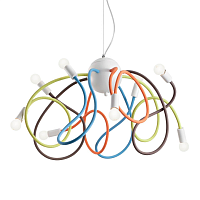 Купить Подвесная люстра Ideal Lux Multiflex SP8 Color 141909 в Туле