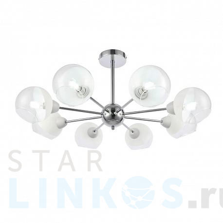Купить Потолочная люстра Evoluce Giorte SLE102702-08 за 13 000 руб. в Туле фото 2 Купить с доставкой Потолочная люстра Evoluce Giorte SLE102702-08 в Туле фото 2