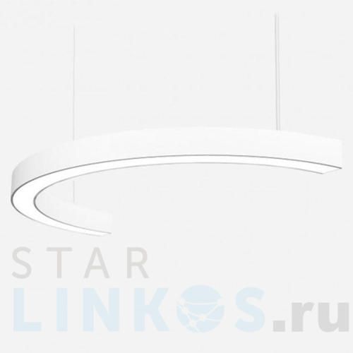 Купить Подвесной светодиодный светильник Siled Nimbus-Half 7370876 за 27 500 руб. в Туле Купить с доставкой Подвесной светодиодный светильник Siled Nimbus-Half 7370876 в Туле