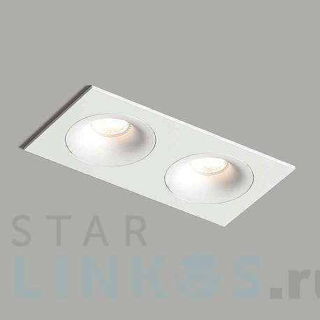 Купить Встраиваемый светильник Denkirs Roto DK2122-WH за 3 390 руб. в Туле фото 2 Купить с доставкой Встраиваемый светильник Denkirs Roto DK2122-WH в Туле фото 2