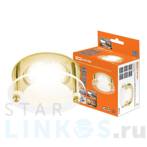Купить с доставкой Встраиваемый светильник TDM Electric СВ 05-02 SQ0359-0019 в Туле