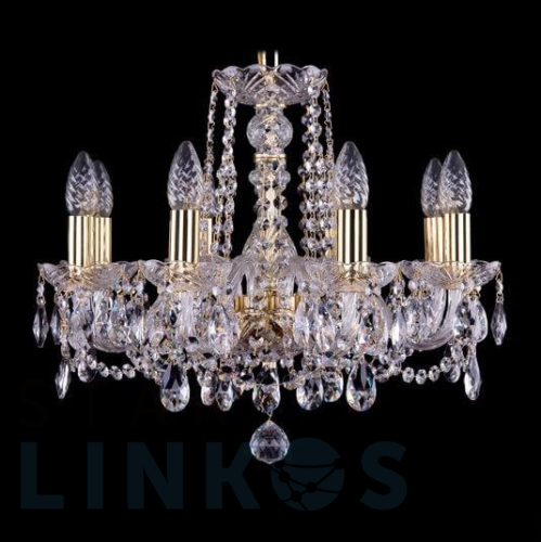 Купить Подвесная люстра Bohemia Ivele 1402/8/160 G за 31 258 руб. в Туле Купить с доставкой Подвесная люстра Bohemia Ivele 1402/8/160 G в Туле