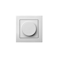 Купить Диммер поворотно-нажимной Liregus Epsilon белый 28-014 в Туле