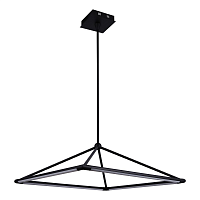 Купить Подвесная светодиодная люстра Gerhort G61242/4BK BK+WT в Туле