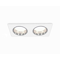 Купить Комплект встраиваемого светильника Ambrella light Techno Spot XC6525003 SWH/PSL белый песок/серебро полированное (C6525, N6112) в Туле