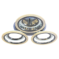 Купить Потолочная светодиодная люстра Profit Light 8086/3+3 CHR B в Туле