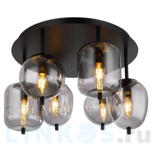 Купить Потолочная люстра Lussole LOFT LSP-8731 за 17 105 руб. в Туле Купить с доставкой Потолочная люстра Lussole LOFT LSP-8731 в Туле