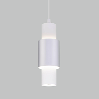 Купить Подвесной светодиодный светильник Eurosvet Bento 50204/1 белый/матовое серебро в Туле