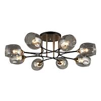 Купить Потолочная люстра IMEX MD.4882-8-S COFFEE+FGD в Туле