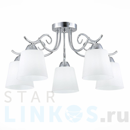 Купить Потолочная люстра Evoluce Liada SLE103902-05 за 11 860 руб. в Туле Купить с доставкой Потолочная люстра Evoluce Liada SLE103902-05 в Туле