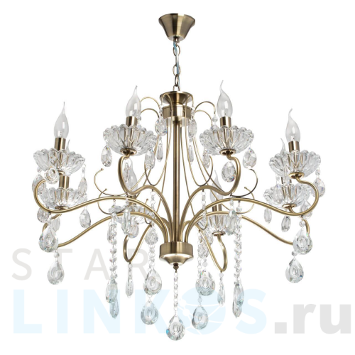 Купить Подвесная люстра De Markt City Свеча 683014208 за 20 720 руб. в Туле Купить с доставкой Подвесная люстра De Markt City Свеча 683014208 в Туле