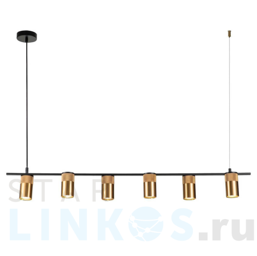 Купить Подвесная люстра Indigo Liberta 11014/6P Gold V000149 за 13 980 руб. в Туле Купить с доставкой Подвесная люстра Indigo Liberta 11014/6P Gold V000149 в Туле