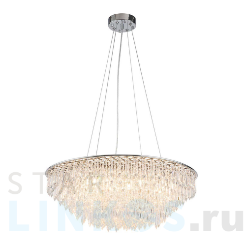 Купить Подвесная люстра Indigo INTRIGO 12028/8P Chrome V000368 за 68 900 руб. в Туле Купить с доставкой Подвесная люстра Indigo INTRIGO 12028/8P Chrome V000368 в Туле