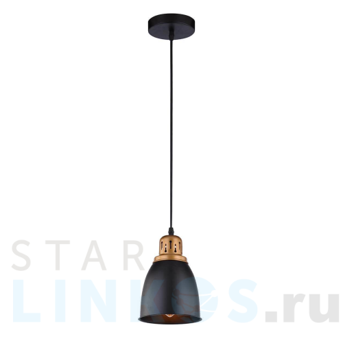 Купить Подвесной светильник Arte Lamp Eurica A4248SP-1BK за 3 990 руб. в Туле Купить с доставкой Подвесной светильник Arte Lamp Eurica A4248SP-1BK в Туле