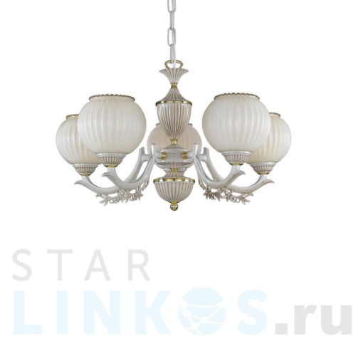 Купить с доставкой Подвесная люстра Reccagni Angelo L.9680/5 в Туле