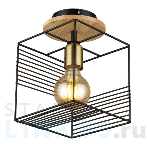 Купить Потолочный светильник IMEX MD.4792-1-P BK за 3 290 руб. в Туле Купить с доставкой Потолочный светильник IMEX MD.4792-1-P BK в Туле