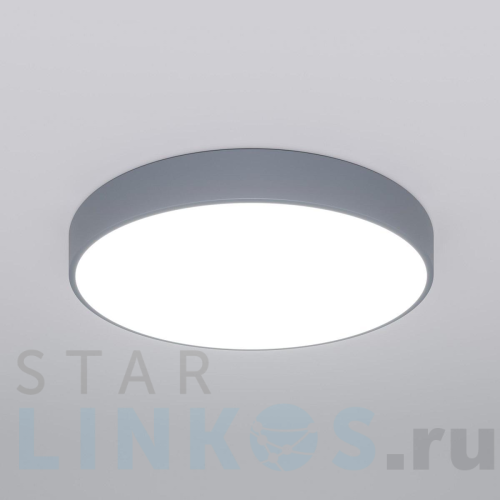 Купить Потолочный светодиодный светильник Eurosvet Entire 90320/1 серый за 23 000 руб. в Туле Купить с доставкой Потолочный светодиодный светильник Eurosvet Entire 90320/1 серый в Туле