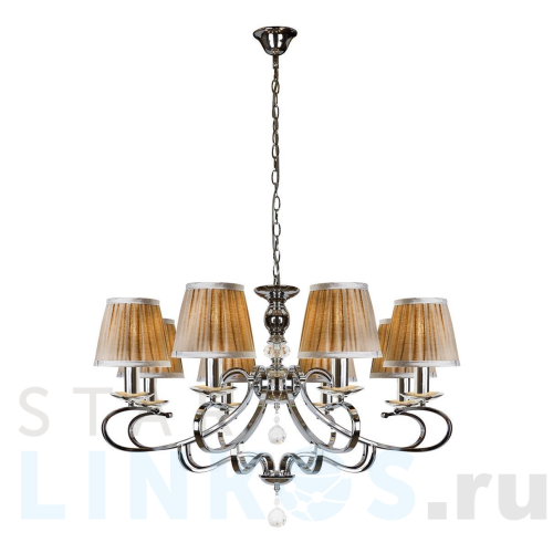 Купить Подвесная люстра iLamp Holiday RM6116/8CR за 29 790 руб. в Туле Купить с доставкой Подвесная люстра iLamp Holiday RM6116/8CR в Туле