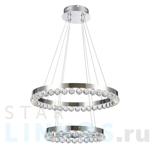 Купить Подвесной светодиодный светильник De Markt Глобула 2 690010502 за 57 360 руб. в Туле Купить с доставкой Подвесной светодиодный светильник De Markt Глобула 2 690010502 в Туле