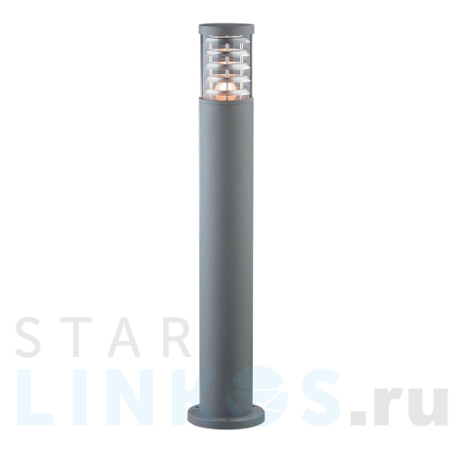 Купить с доставкой Уличный светильник Ideal Lux Tronco Pt1 H80 Grigio 026961 в Туле