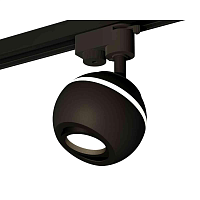 Купить Комплект трекового светильника Ambrella light Track System XT1102021 SBK/PBK черный песок/черный полированный (A2521, C1102, N7002) в Туле