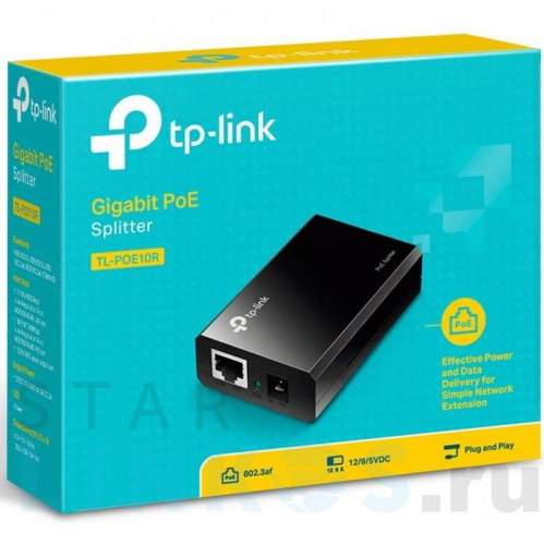 Купить с доставкой Гигабитный PoE-сплиттер TP-Link TL-PoE10R в Туле фото 5