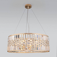 Купить Подвесная люстра Eurosvet Lory 10125/8 золото/прозрачный хрусталь Strotskis Smart в Туле