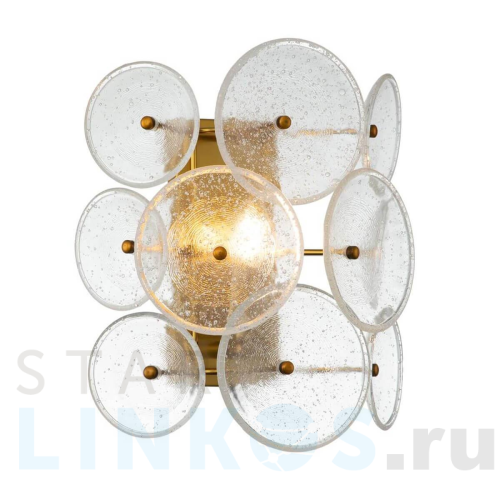 Купить с доставкой Настенный светильник Indigo Soffio 12020/1W Gold V000019 в Туле