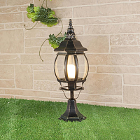 Купить Уличный светильник Elektrostandard 1001S черное золото a034310 в Туле