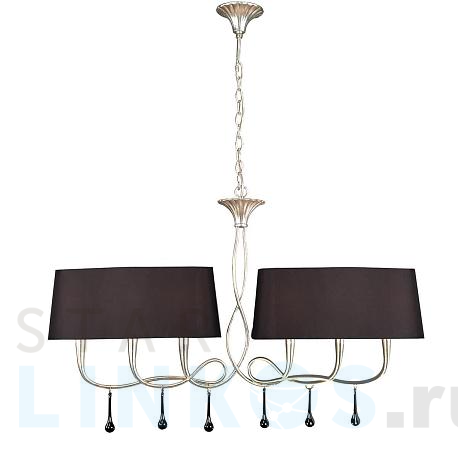 Купить Подвесной светильник Mantra Paola Painted Silver 3531 за 63 925 руб. в Туле фото 2 Купить с доставкой Подвесной светильник Mantra Paola Painted Silver 3531 в Туле фото 2