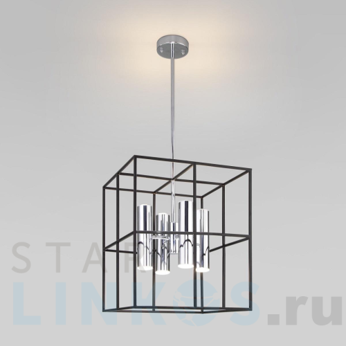 Купить с доставкой Подвесная люстра Eurosvet Adamson 70142/8 хром в Туле