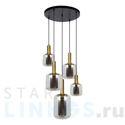 Купить Подвесная люстра Lucide Joanet 45494/15/65 за 80 288 руб. в Туле Купить с доставкой Подвесная люстра Lucide Joanet 45494/15/65 в Туле