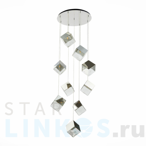 Купить Подвесная люстра ST Luce Riello SL1182.103.09 за 80 630 руб. в Туле Купить с доставкой Подвесная люстра ST Luce Riello SL1182.103.09 в Туле