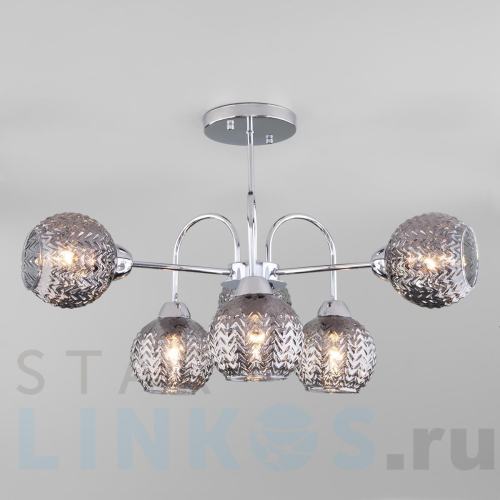 Купить Потолочная люстра Eurosvet Ottawa 30175/6 хром за 10 400 руб. в Туле Купить с доставкой Потолочная люстра Eurosvet Ottawa 30175/6 хром в Туле