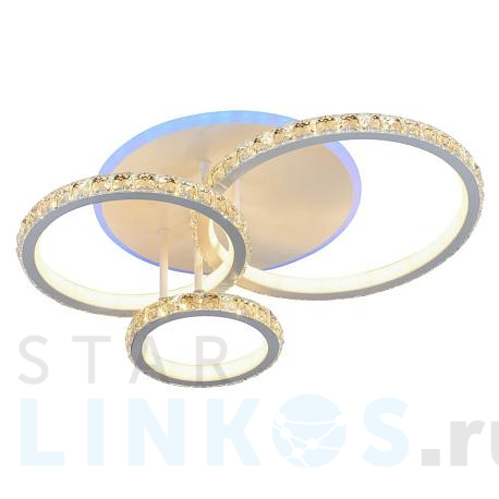 Купить Потолочная светодиодная люстра Profit Light 8052/3 WHT за 9 265 руб. в Туле фото 2 Купить с доставкой Потолочная светодиодная люстра Profit Light 8052/3 WHT в Туле фото 2