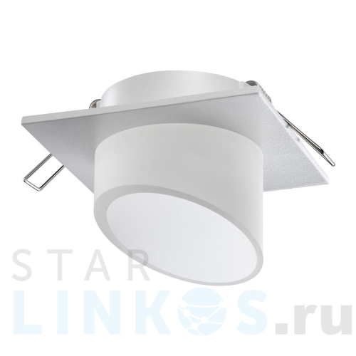 Купить Встраиваемый светильник Novotech Spot Lirio 370899 за 780 руб. в Туле Купить с доставкой Встраиваемый светильник Novotech Spot Lirio 370899 в Туле