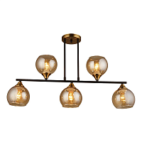 Купить Потолочная люстра IMEX MD.1234-5-S BK+CP в Туле