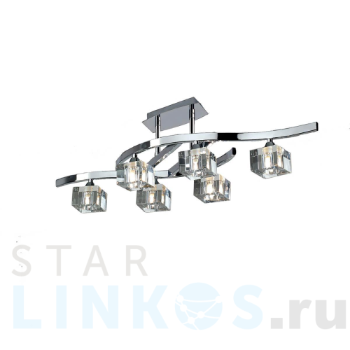 Купить Потолочная люстра Mantra Cuadrax 0960 за 54 691 руб. в Туле Купить с доставкой Потолочная люстра Mantra Cuadrax 0960 в Туле