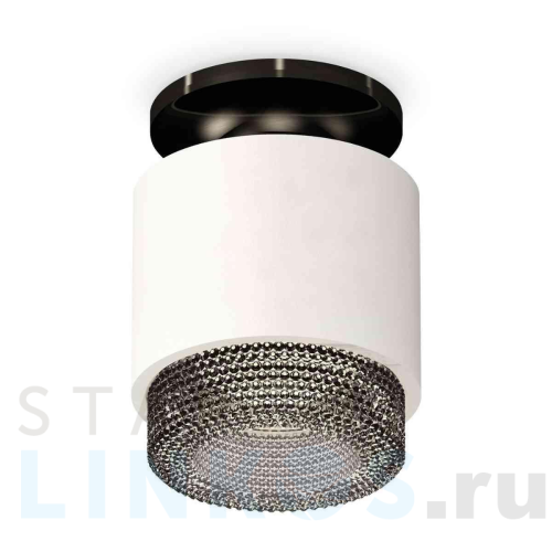 Купить с доставкой Комплект накладного светильника Ambrella light Techno Spot XS7510062 SWH/BK белый песок/тонированный (N7926, C7510, N7192) в Туле